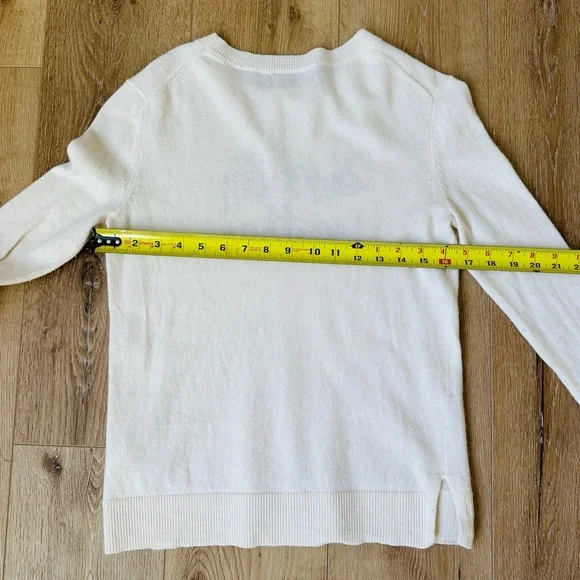 Banana Republic Cream wool cashmere Sweater - Picture 5 of 8